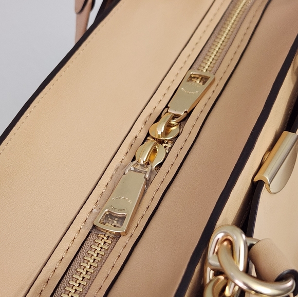 NWT COACH UPCRAFTED TEA ROSE DREAMER 36 SATCHEL BAG IN BEECHWOOD - Picture 4 of 9